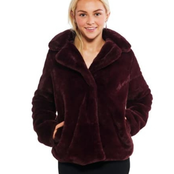 NWT Outermix Classic Faux Fur Jacket - Picture 11 of 11
